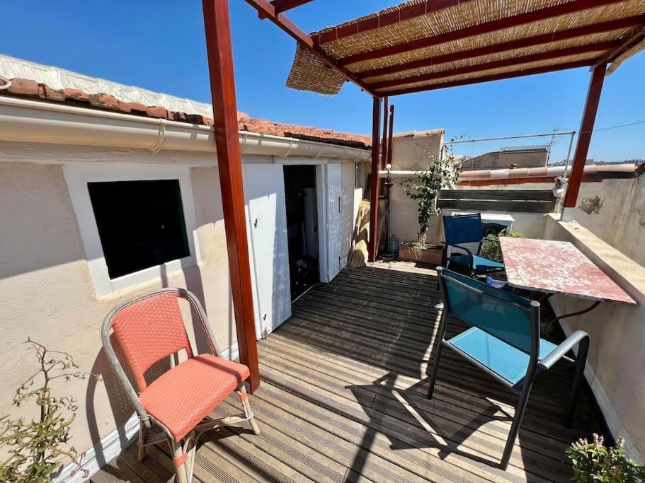 Une Ambiance Boheme Sur Les Toits De Sainte-Anne Montpellier Exteriér fotografie
