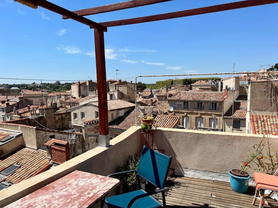 Une Ambiance Boheme Sur Les Toits De Sainte-Anne Montpellier Exteriér fotografie