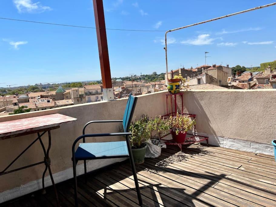 Une Ambiance Boheme Sur Les Toits De Sainte-Anne Montpellier Exteriér fotografie